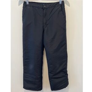 The Children's Place‎ Girls Snow Pants Black Size 10 EUC